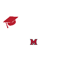 Miami University College Sticker