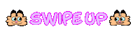 Cat Swipe Up Sticker