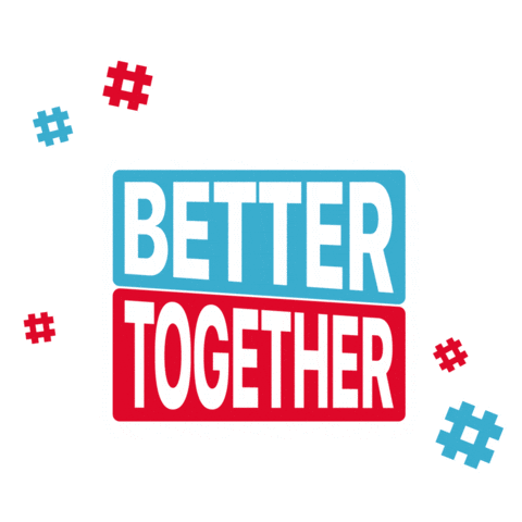 Better Together Sc Sticker by Sharpcake