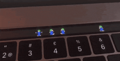 lemmings touch bar GIF by Product Hunt