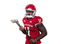 Drew Singleton Sticker by Rutgers Football