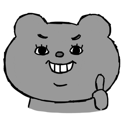 Sticker Bear Sticker by Minto Inc.