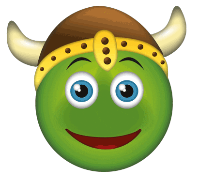Emoji Viking Sticker by Festyland