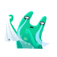 Sad Cry Sticker by Hahow.in