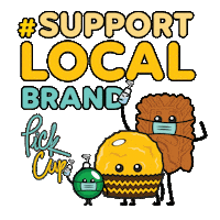 Pick Up Corona Sticker by Wake Cup