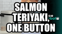 Salmon Teriyaki, One Button | Rice Robot