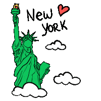 marianaferpie nyc new york ny newyork Sticker