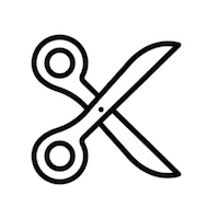Scissors Cutting Sticker by Fashion Revolution