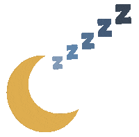 Tired Good Night Sticker
