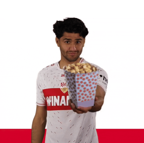 Mahmoud Dahoud Popcorn GIF by VfB Stuttgart