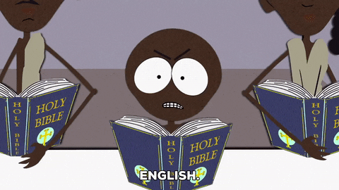 english bible GIF by South Park 