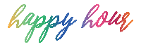 Happy Hour Bar Sticker by Basic Brunchcast