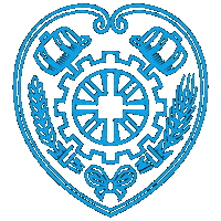 SchapfenMuehle mühle schapfen herz blau schapfenmühle Sticker