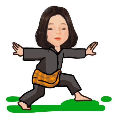 Martial Arts Girl Power Sticker