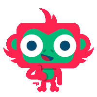 ainaragm ok feliz mona contenta Sticker