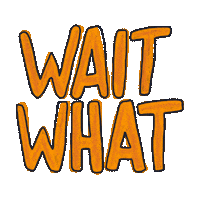 Confused Wait What Sticker