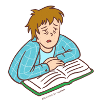 Books Reading Sticker by Azbooka-Atticus