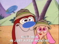 ren and stimpy nicksplat GIF