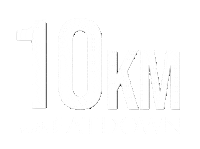 10Km Sticker by FATDOWN