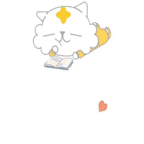 cocohanee giphygifmaker book child lazy Sticker