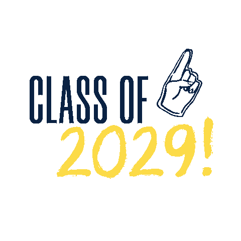 Class Of 2029 Sticker by Allegheny College