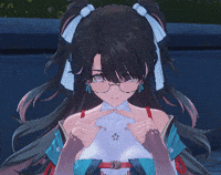 Goldom wuwa wuthering waves tapping fingers finger tapping GIF