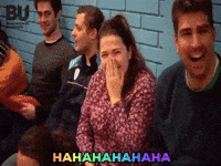 Ha-Ha Reaction GIF by Bournemouth University