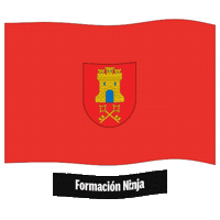 Flag Spain Sticker by Formación Ninja