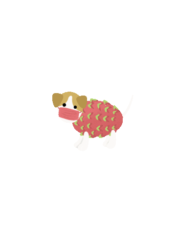 about_pammm giphyupload dog dogs facemask Sticker