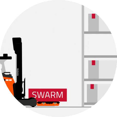 Process Storage Sticker by Toyota Material Handling
