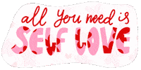 Self Love Positivity Sticker