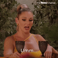 Episode 1 Dont Know What To Say GIF by The Roku Channel