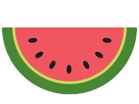 natuerliklekker giphyupload vegan bite watermelon Sticker