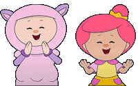 Happy Clap Sticker by Mother Goose Club