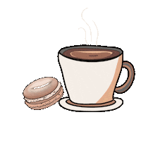 Hot Chocolate Coffee Sticker