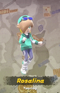 Super Mario Princess Rosalina GIF