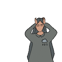 Nuagesinconnues odio sopportare odiotutti nonsopporto Sticker
