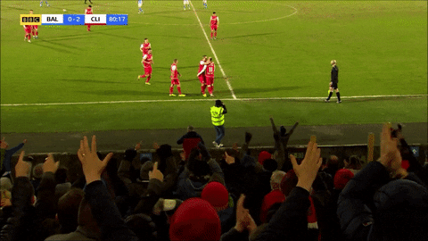 Celebrate Team Spirit GIF by Cliftonville Football Club