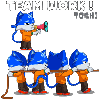 Cat Success Sticker by Toshithecat