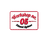 Workshop Gorilla Sticker by Radomir Gwardynski