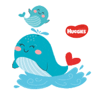 HuggiesCAN happy shower bebe koala Sticker