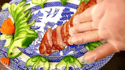 chinese food zhong guo cai GIF