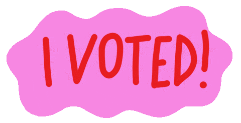 Vote Election Sticker