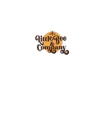 littlebeeandco giphyupload fashion logo handmade Sticker