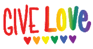 Rainbow Love Sticker