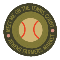 Athensga Sticker by Athens Farmers Market
