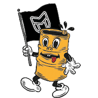 Dance Illustration Sticker by Mutt Motorcycles