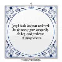 Wijsheid Spreuk GIF by Tegelspreuken.nl