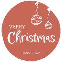 Merry Christmas Sticker by Hanse Haus