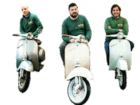 Osn Piaggio Sticker by officine storiche napoletane